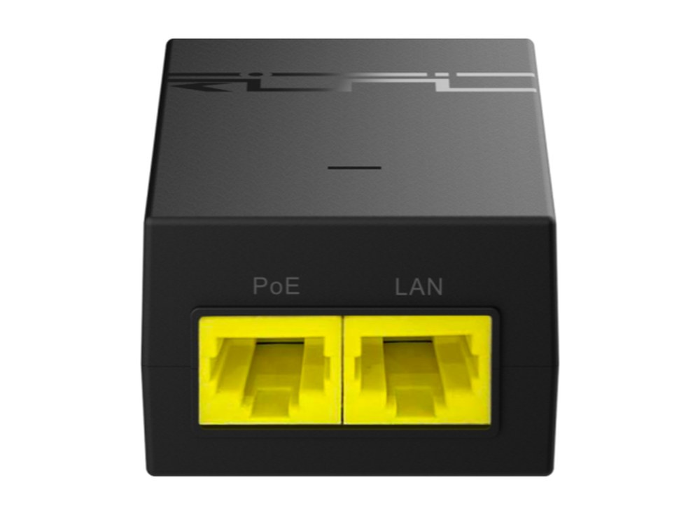 Hai cổng RJ45 PoE và LAN của RG-POE-AF15, ảnh hãng Ruijie