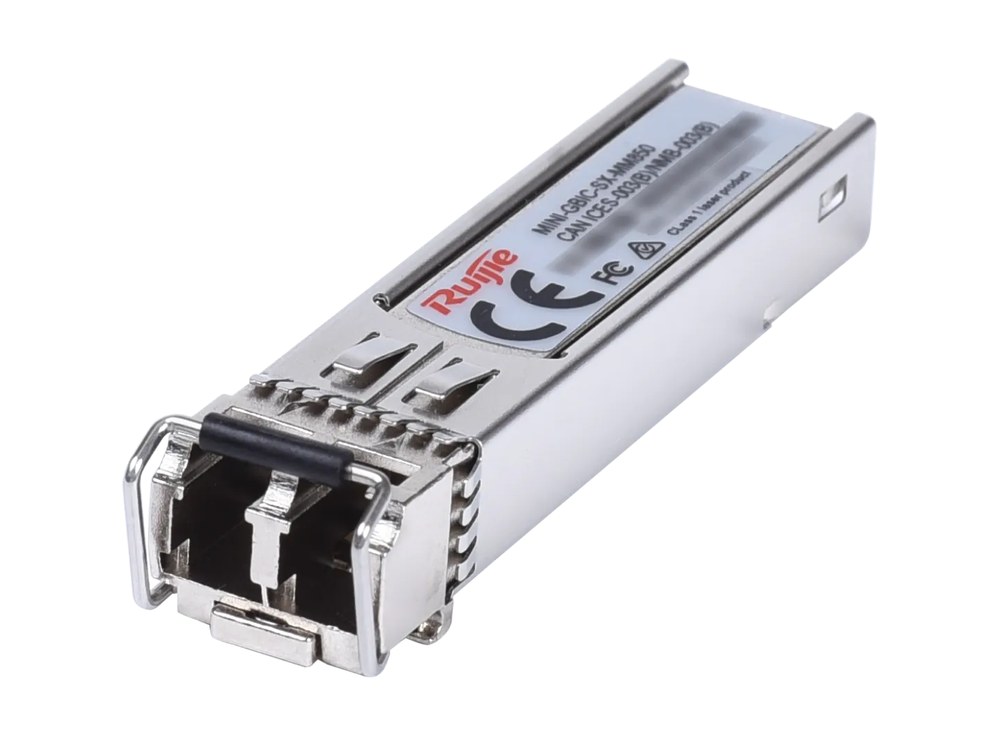 MINI-GBIC-SX-MM850 nhìn chéo từ phía đầu nối