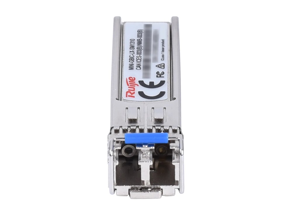 Mặt đầu nối Duplex LC trên module MINI-GBIC-LX-SM1310