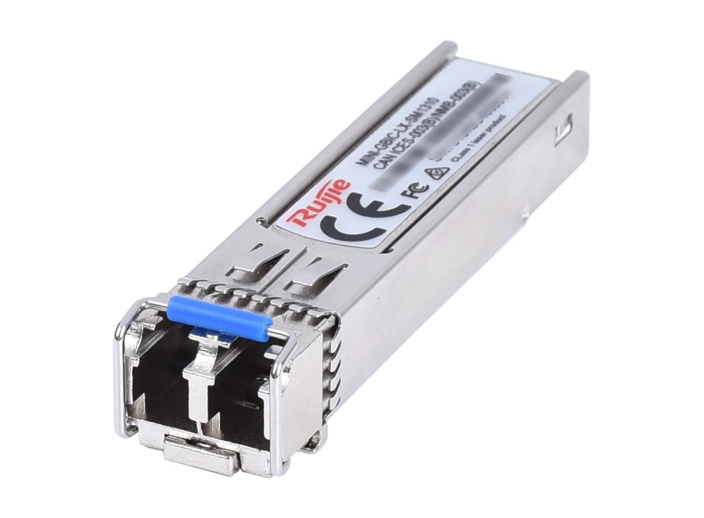 MINI-GBIC-LX-SM1310 nhìn chéo về phía đầu nối LC