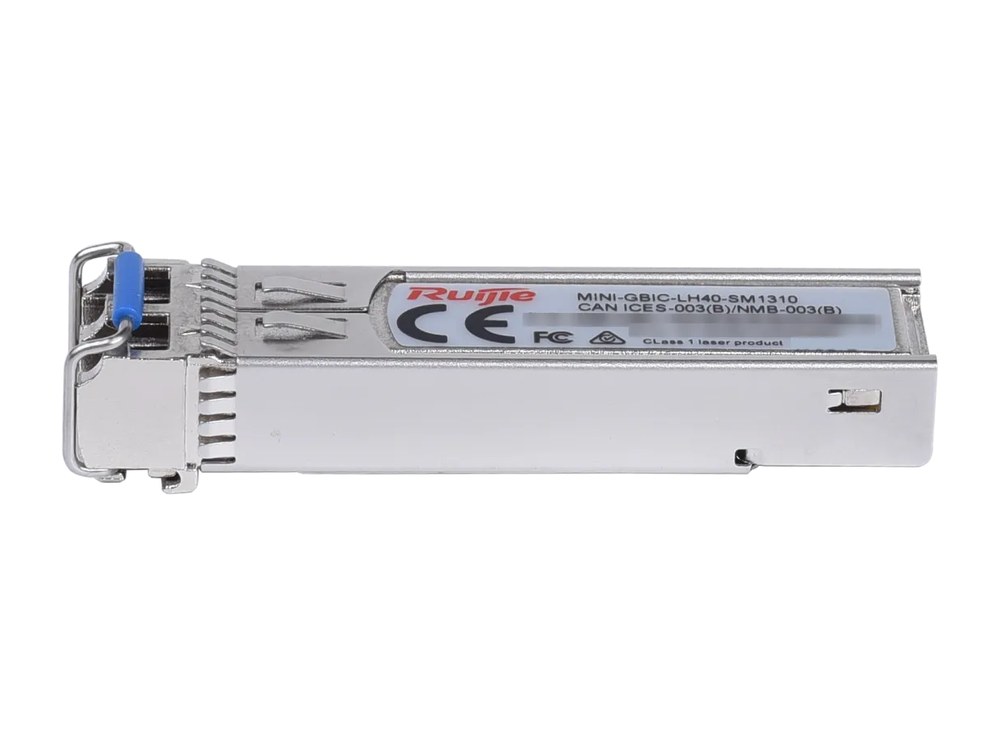 Module SFP 40 km Ruijie MINI-GBIC-LH40-SM1310 chụp nghiêng