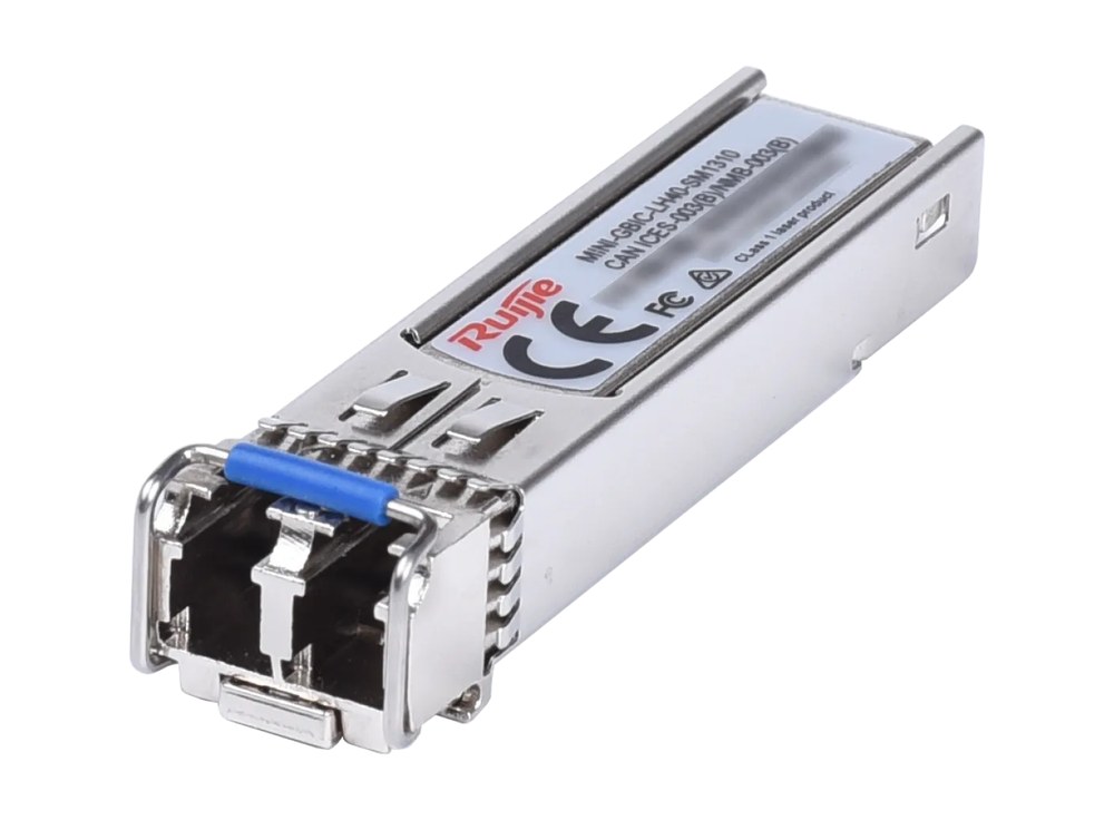 MINI-GBIC-LH40-SM1310 nhìn chéo phía đầu nối quang