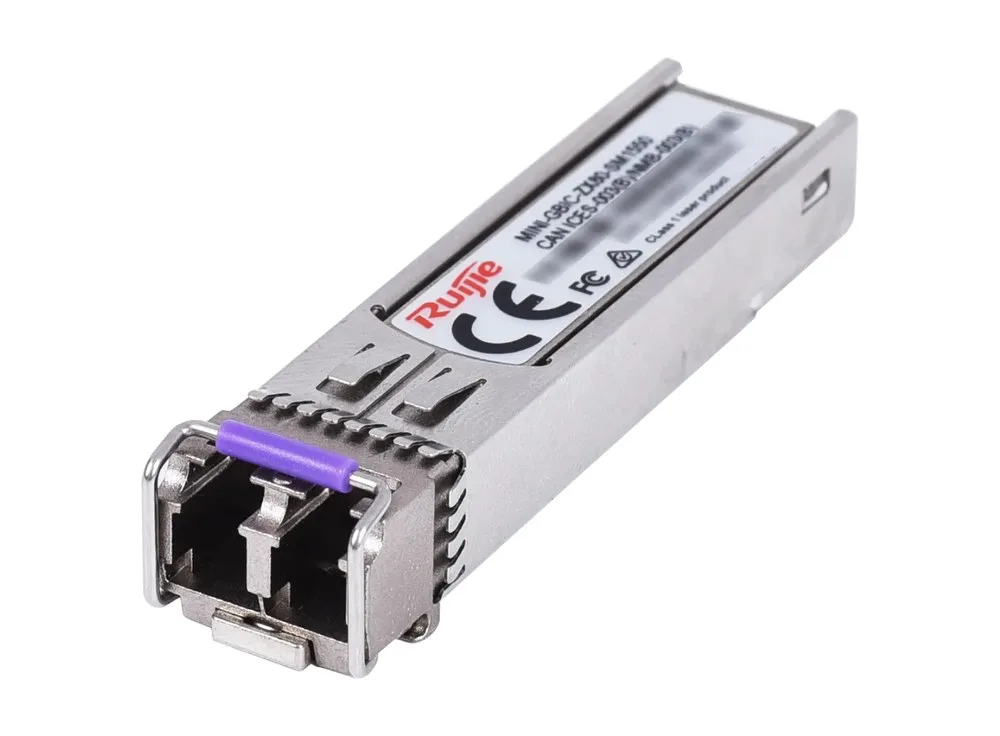 Module SFP 1550 nm 80 km MINI-GBIC-ZX80-SM1550 chụp chéo phía đầu nối
