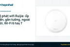 Bộ phát wifi Ruijie: chọn ốp trần, gắn tường hay ngoài trời, Wi-Fi 6 hay Wi-Fi 7 (bảng 18 mã)