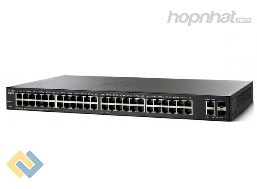 SF220-48 48-Port 10/100 Smart Switch - Switch Cisco SF220-48-K9-EU ...
