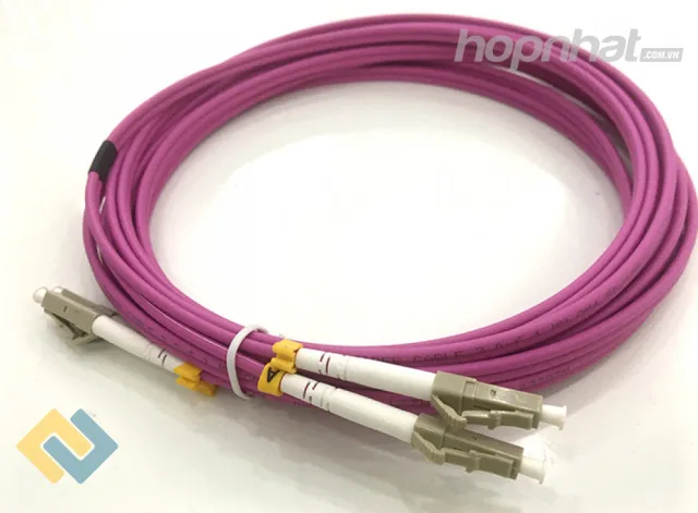 Dây nhảy quang LC LC Multimode OM4 Duplex